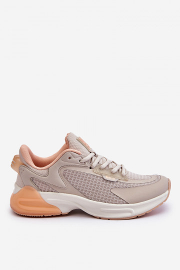 Comfortabele sneakers Memory Foam System Big Star LL274336 beige 2