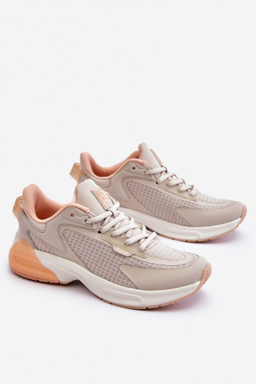 Comfortabele sneakers Memory Foam System Big Star LL274336 beige Comfortabele sneakers Memory Foam System Big Star LL274336 beige