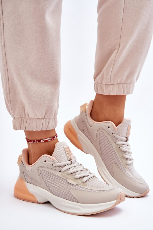 Baskets confortables Memory Foam System Big Star LL274336 beige Baskets confortables Memory Foam System Big Star LL274336 beige