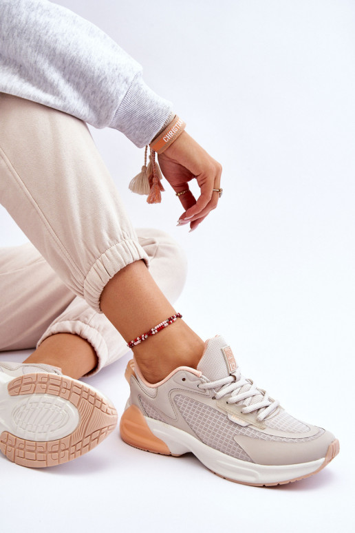 Baskets confortables Memory Foam System Big Star LL274336 beige Baskets confortables Memory Foam System Big Star LL274336 beige