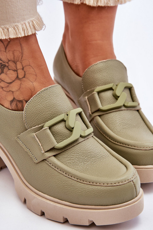 Elegante stijl schoenen met hakken met ornamenten groene kleur Lemar Harmell Elegante stijl schoenen met hakken met ornamenten groene kleur Lemar Harmell