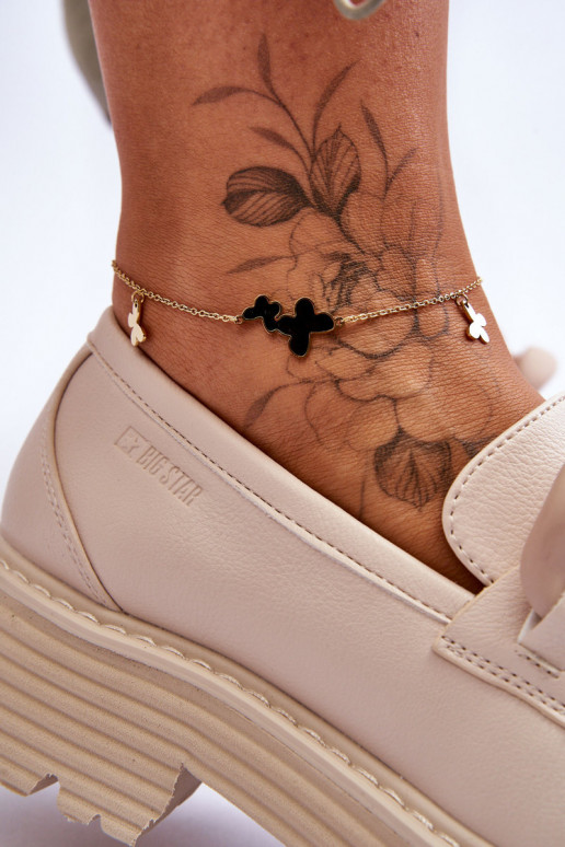 Haut Mokassins Schuhe Big Star LL274581 Beige Haut Mokassins Schuhe Big Star LL274581 Beige