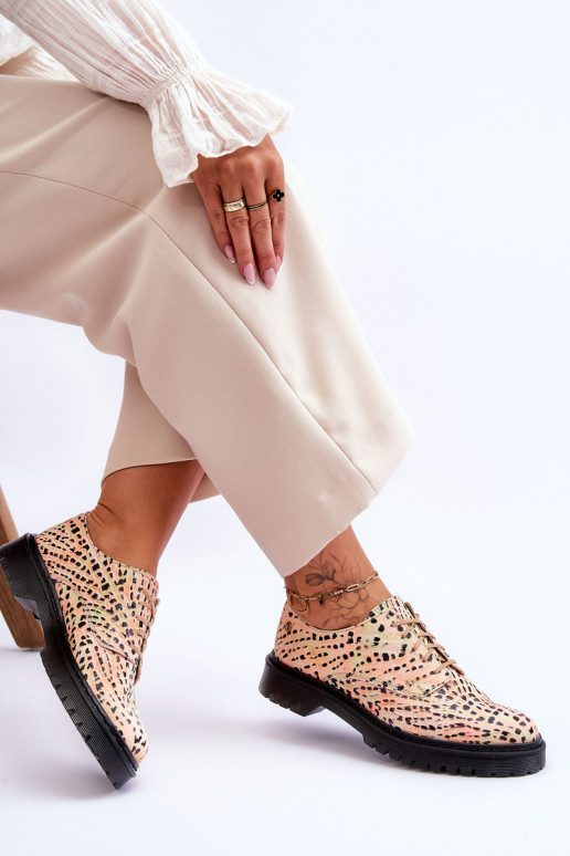 Féminin Peau chaussures Modèle Oxford Il fautciejka 04087-18 OrangeoÀo-couleur noire Féminin Peau chaussures Modèle Oxford Il fautciejka 04087-18 OrangeoÀo-couleur noire