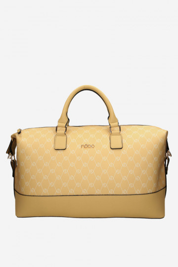 Grand Sac de voyage NOBO P1250-CM02 jaune --Bleu