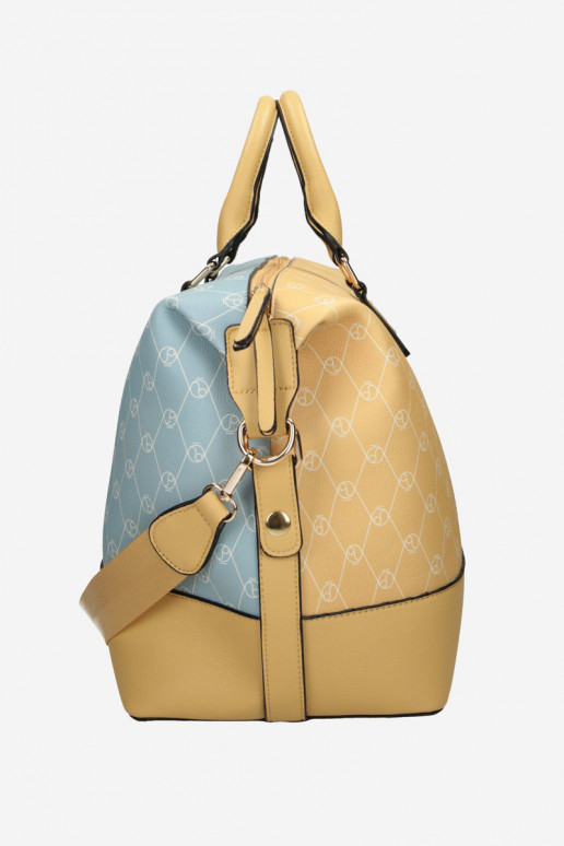 Groß Reisetasche NOBO P1250-CM02 Gelb --Blau