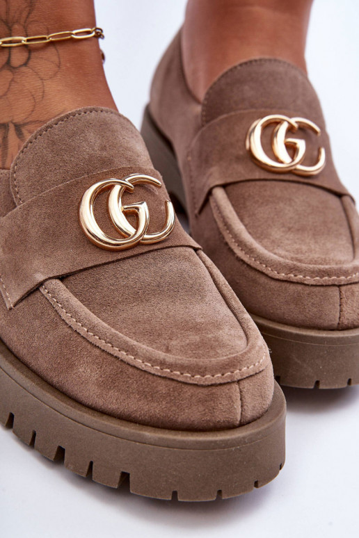 Féminin chaussures en daim avec des ornements beige Rosefalls Féminin chaussures en daim avec des ornements beige Rosefalls