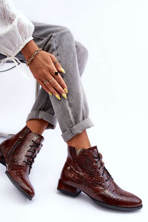 Bottes pour femmes Il fautciejka 5743C-02 marron