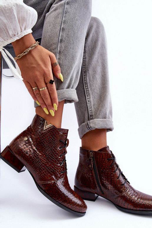 Bottes pour femmes Il fautciejka 5743C-02 marron