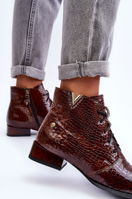 Bottes pour femmes Il fautciejka 5743C-02 marron