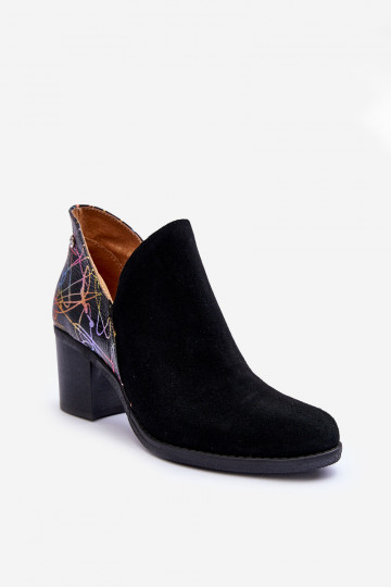 Damen Stiefeletten mit Absatz Tai turiciejka 04492-99 in Schwarz 2