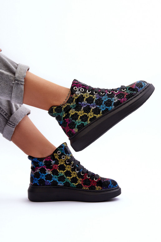 sportschoenen met platform Steentjes GOE MM2N4009 zInart sportschoenen met platform Steentjes GOE MM2N4009 zInart