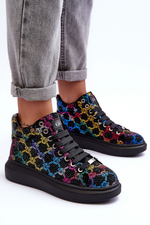 sportschoenen met platform Steentjes GOE MM2N4009 zInart sportschoenen met platform Steentjes GOE MM2N4009 zInart