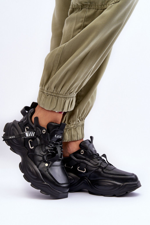 baskets Chaussures modèle baskets GOE MM2N4014 couleur noire