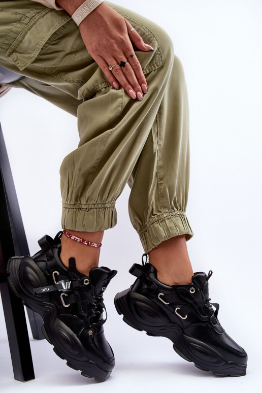 baskets Chaussures modèle baskets GOE MM2N4014 couleur noire