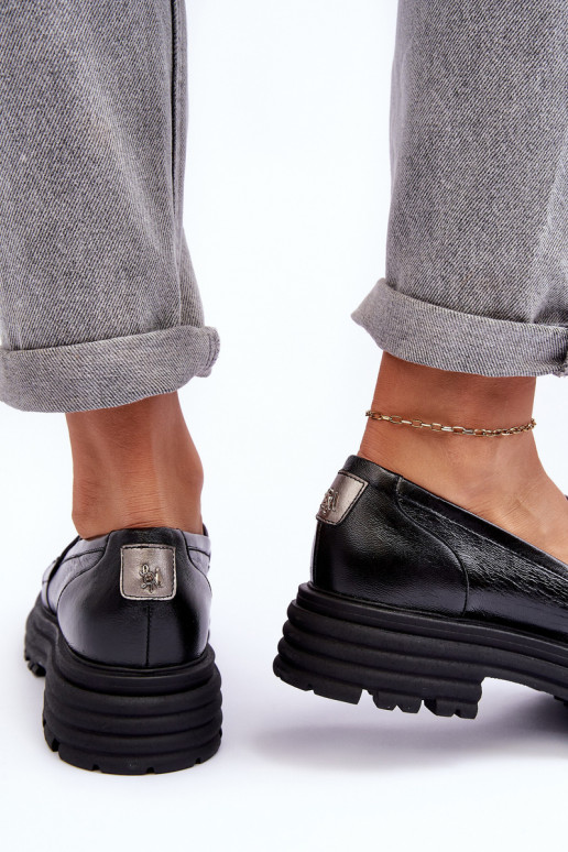 Leren enkellaarsjes met stevige zool zInart Elkiza Leren enkellaarsjes met stevige zool zInart Elkiza