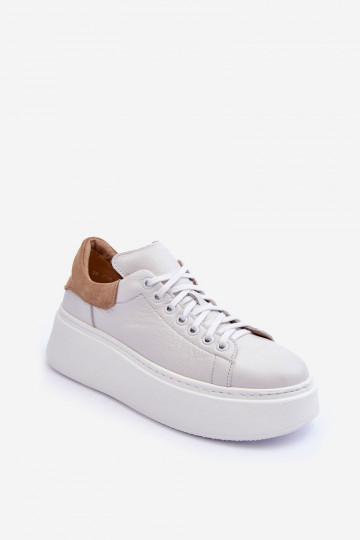 Dames sportschoenen Leer met platform Initte kleur Lemar 10150 2