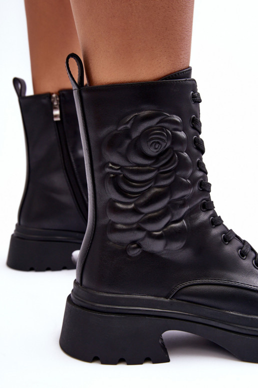 réchauffer Peau bottes d équitation hautes Bottes S.Barski MR870-25 couleur noire