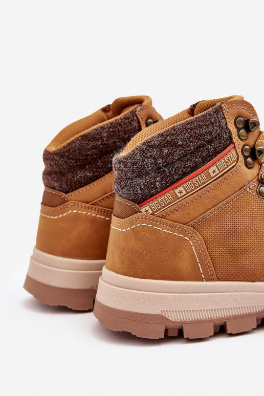 Männlich INanderstiefel Big Star KK174217 braune Farbe Männlich INanderstiefel Big Star KK174217 braune Farbe