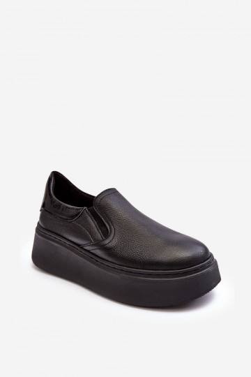 Leer sportschoenen Dames met platform zInart Lemar Het heeftnish 2