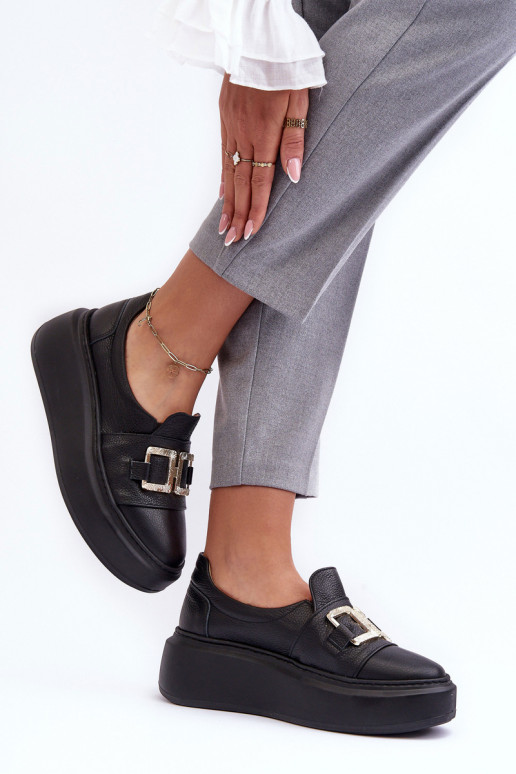 Leer schoenen Dames met platform zInart LeInski 3398/2