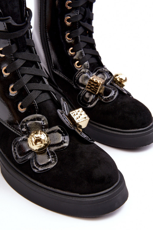 In de mode Dames Laarzen met ritssluitingen met mooie details D&A MR870-76 zInart In de mode Dames Laarzen met ritssluitingen met mooie details D&A MR870-76 zInart