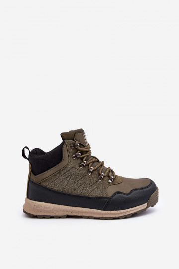 Bottes de randonnée isolées pour femmes couleur chaki Big Star MM274480 2