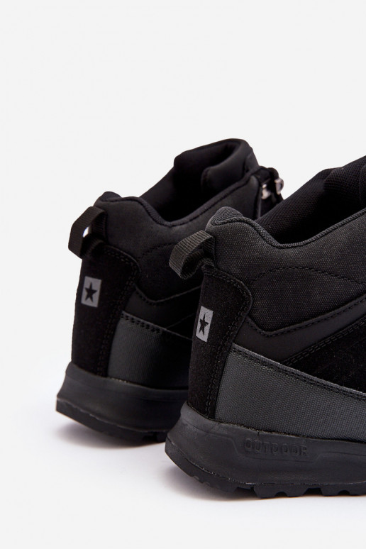 Feminin Beheizte INanderschuhe schZuarze Farbe Big Star MM274481 Feminin Beheizte INanderschuhe schZuarze Farbe Big Star MM274481