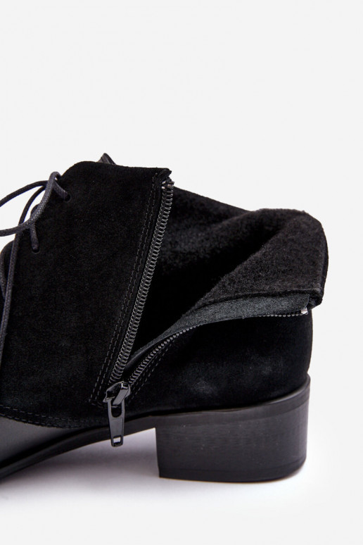 Modisch Feminin Schnürstiefel schZuarze Farbe Kefora Modisch Feminin Schnürstiefel schZuarze Farbe Kefora