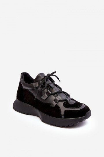 Leer sportschoenen Dames M01/2 Zazoo zInart 2