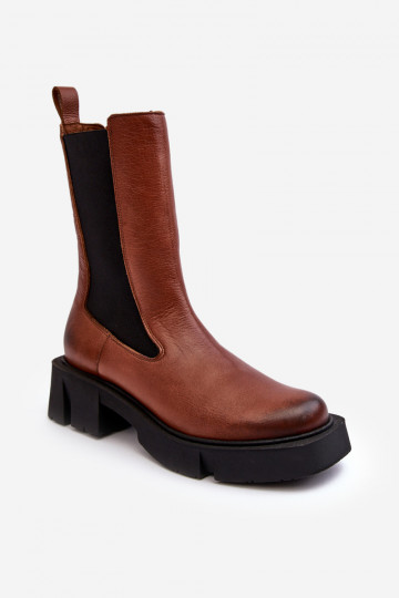 Stiefel Laura Messi 2693/229 braune Farbe 2