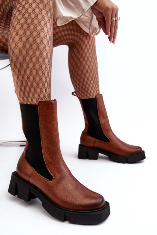 Bottes Laura Messi 2693/229 marron