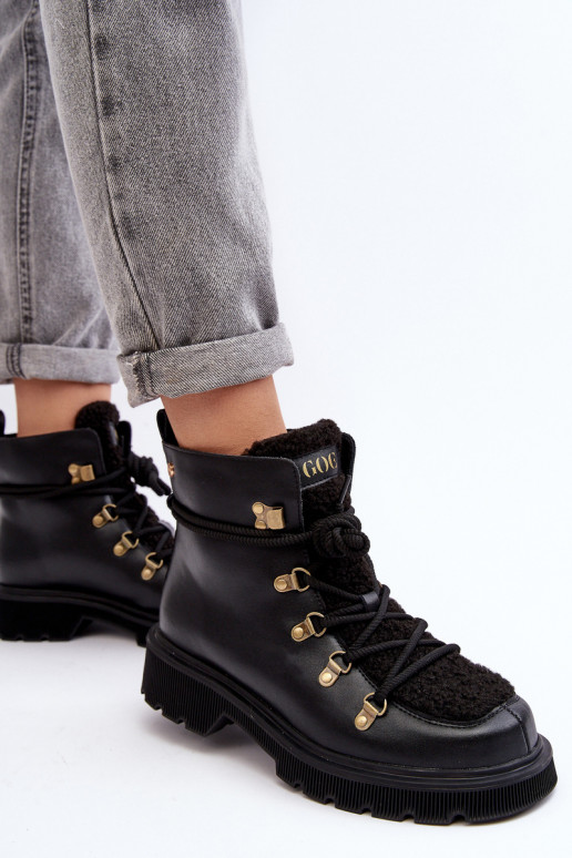 Leer Laarzen schoenen Dames GOE MM2N4082 zInart