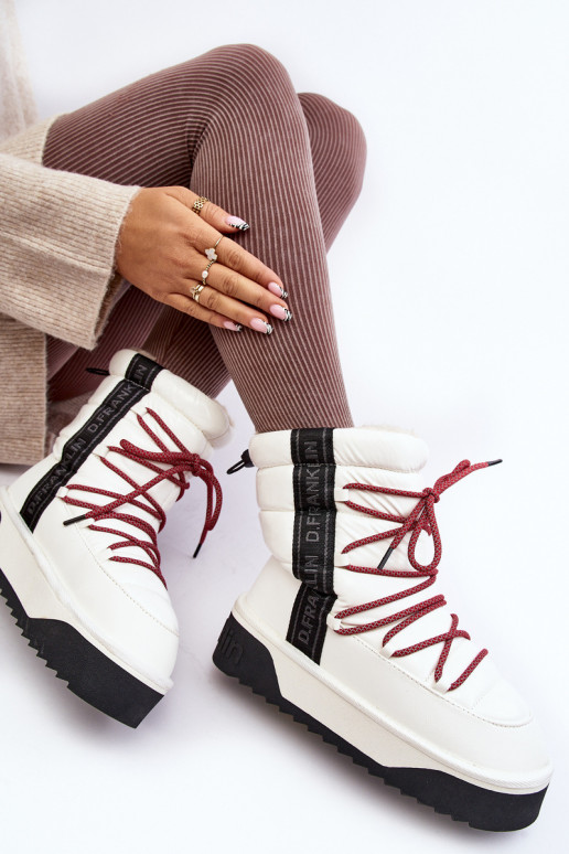 SneeuIn laarzen Dames Op dikke zool Veganistisch D.Franklin DFSH371007 Initte kleur SneeuIn laarzen Dames Op dikke zool Veganistisch D.Franklin DFSH371007 Initte kleur