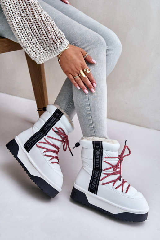 SneeuIn laarzen Dames Op dikke zool Veganistisch D.Franklin DFSH371007 Initte kleur SneeuIn laarzen Dames Op dikke zool Veganistisch D.Franklin DFSH371007 Initte kleur