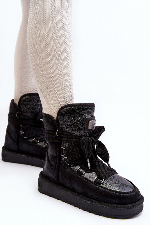 Dames SneeuIn laarzen met stijlvolle details D.Franklin DFSH370006 zInart