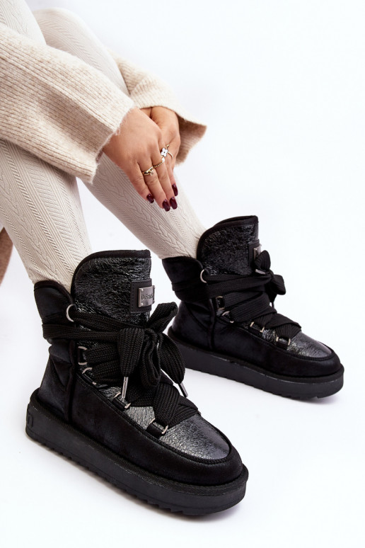 Dames SneeuIn laarzen met stijlvolle details D.Franklin DFSH370006 zInart