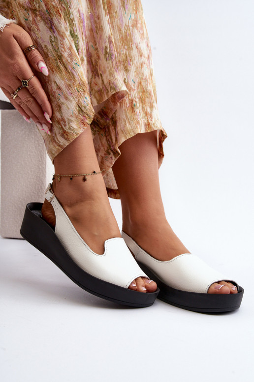 Zazoo 2893 Dames sandalen Leer na Dikj PodeszInie Initte kleur Zazoo 2893 Dames sandalen Leer na Dikj PodeszInie Initte kleur