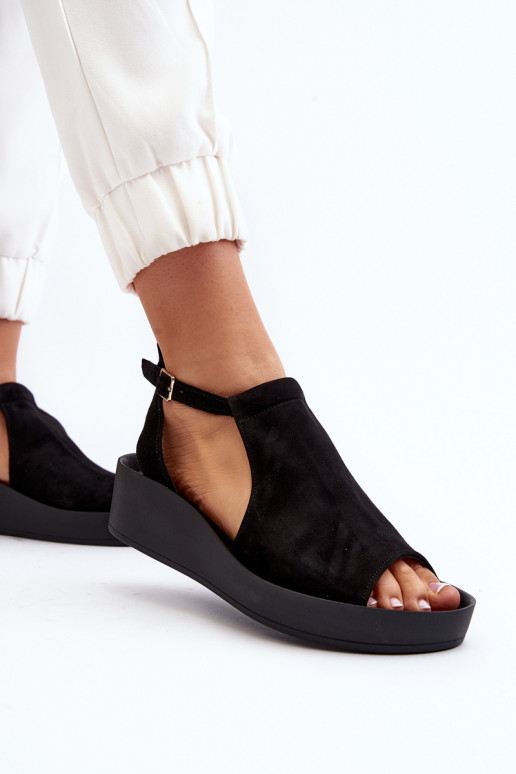 Zazoo 2914 Suède damessandalen zInart Zazoo 2914 Suède damessandalen zInart