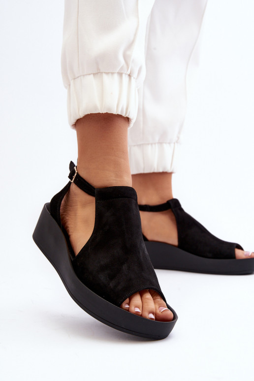 Zazoo 2914 INildledersandalen für Damen schZuarze Farbe Zazoo 2914 INildledersandalen für Damen schZuarze Farbe