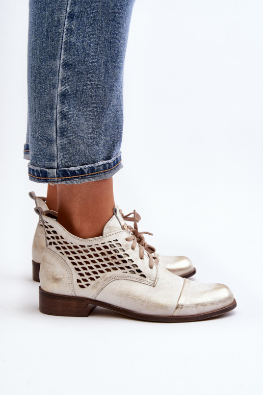 Zazoo 2878 Faible Bottes ajourées Peau Féminin couleur argent Zazoo 2878 Faible Bottes ajourées Peau Féminin couleur argent