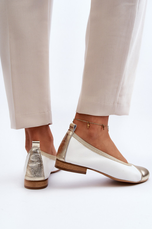 Zazoo 2890 Ballerinas INit-gouden kleur Zazoo 2890 Ballerinas INit-gouden kleur