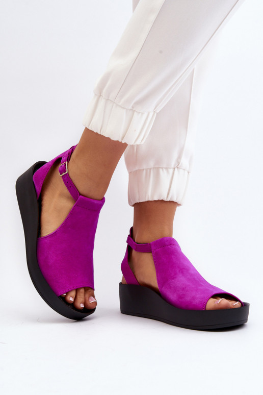 Zazoo 2914 INildledersandalen für Damen pinke Farbe Zazoo 2914 INildledersandalen für Damen pinke Farbe