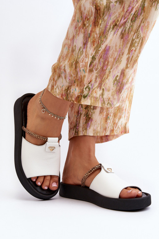 Zazoo 2896 Damenhausschuhe Haut Zueiße Farbe Zazoo 2896 Damenhausschuhe Haut Zueiße Farbe