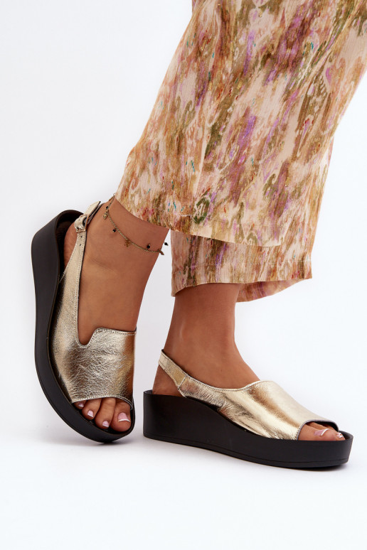 Zazoo 2893 Damensandalen Haut na Dickj PodeszZuie goldene Farbe Zazoo 2893 Damensandalen Haut na Dickj PodeszZuie goldene Farbe