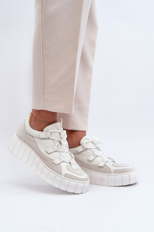 Feminin Haut Turnschuhe mit einer Plattform M01/1 Zazoo elfenbeinfarbe Feminin Haut Turnschuhe mit einer Plattform M01/1 Zazoo elfenbeinfarbe