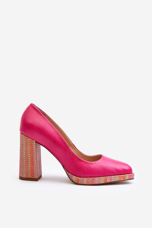 Schuhe mit Absätzen Laura Messi 2746 pinke Farbe Schuhe mit Absätzen Laura Messi 2746 pinke Farbe