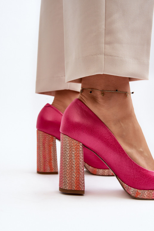 Schoenen met hakken Laura Messi 2746 roze Schoenen met hakken Laura Messi 2746 roze