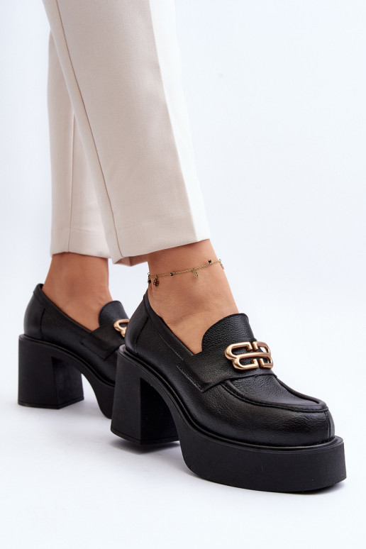 Zazoo 20170 Schuhe Haut Feminin mit Absätzen schZuarze Farbe Zazoo 20170 Schuhe Haut Feminin mit Absätzen schZuarze Farbe