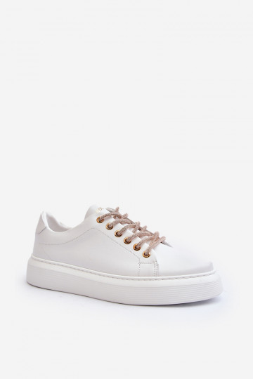 Leer Dames sportschoenen CheBello 4362 Initte kleur