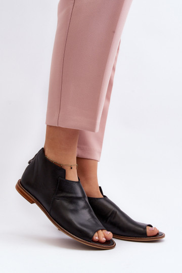 Feminin Damensandalen Laura Messi 2443 schZuarze Farbe 2